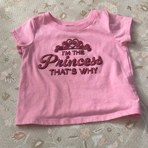 The Children's Place Pink Princess Tee